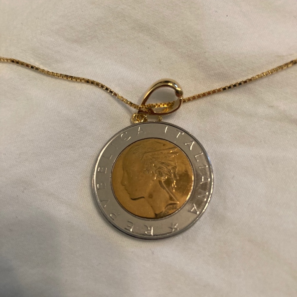Gold Coin Necklace